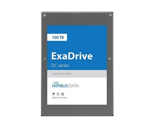 Nimbus Data ExaDrive DC 100 TB SATA SSD photo