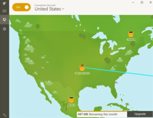Tunnelbear-UI tunnelbear review ease of use