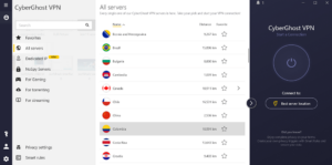 cyberghost-colombiainterface cyberghost colombia interface