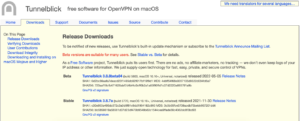 tunnelblick-downloads-page tunnelblick downloads page