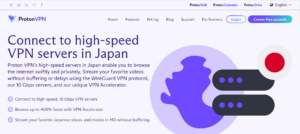 protonvpn-japan-homepage protonvpn japan homepage