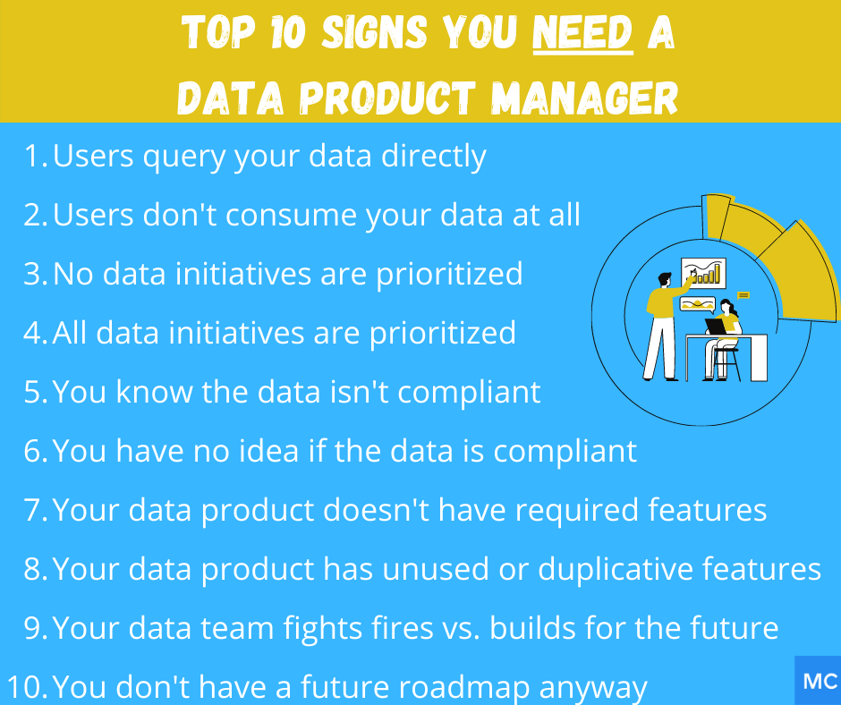 Signs You Need A Data Product Manager