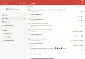 Todoist-ipad todoist ipad