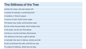 Notion-poetry notion poetry