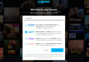 9now-create-your-account 9now create your account