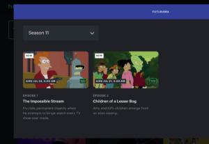 futurama-hulu futurama hulu
