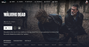 the-walking-dead-disney-plus the walking dead disney plus