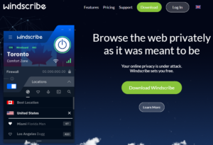 get-windscribe get windscribe
