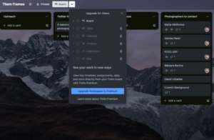 Trello-project-views Trello project views