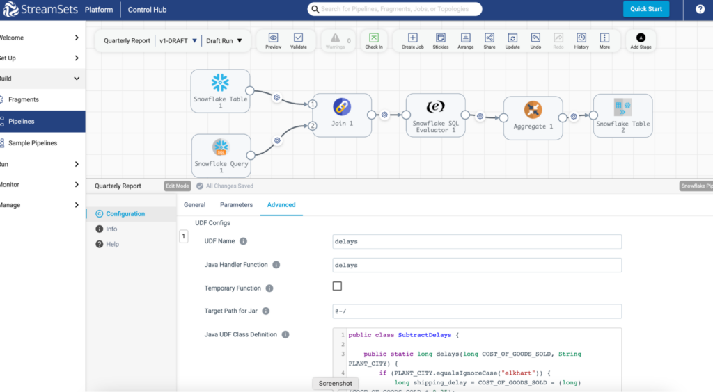 Transformer for Snowflake no-code data pipeline image